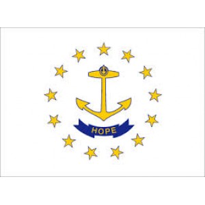 4'x6' Rhode Island State Flag Nylon
